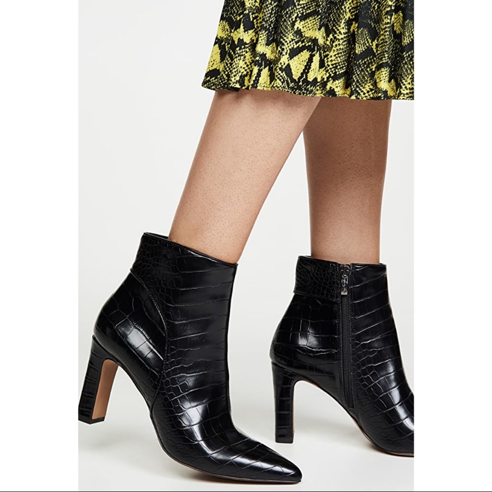 Steven by Steve Madden Jenn Croco Booties